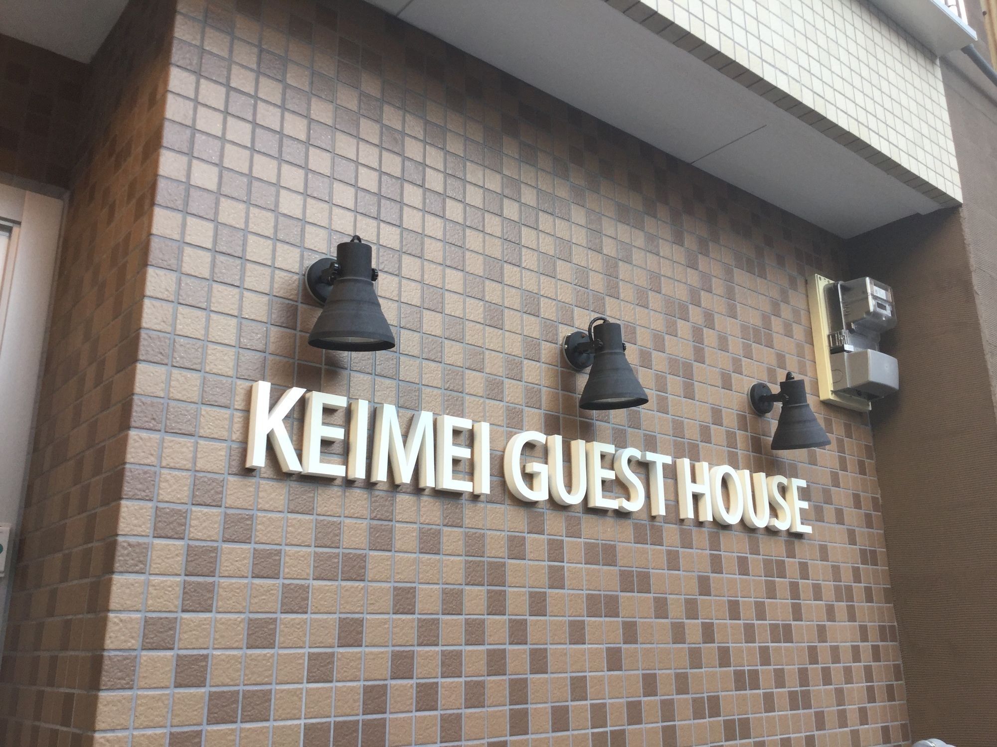 Keimei Guest House Osaka Esterno foto